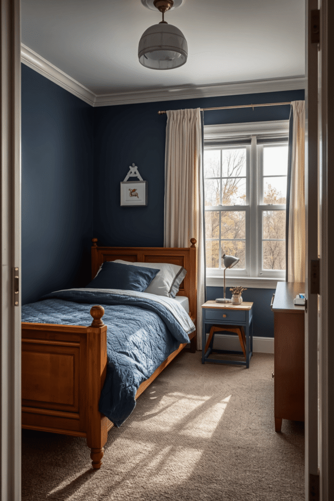 1. Soft navy or slate blue