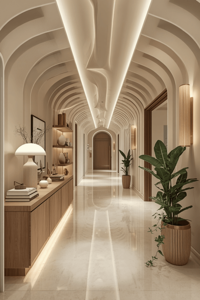 1. Hallway Ceiling Design