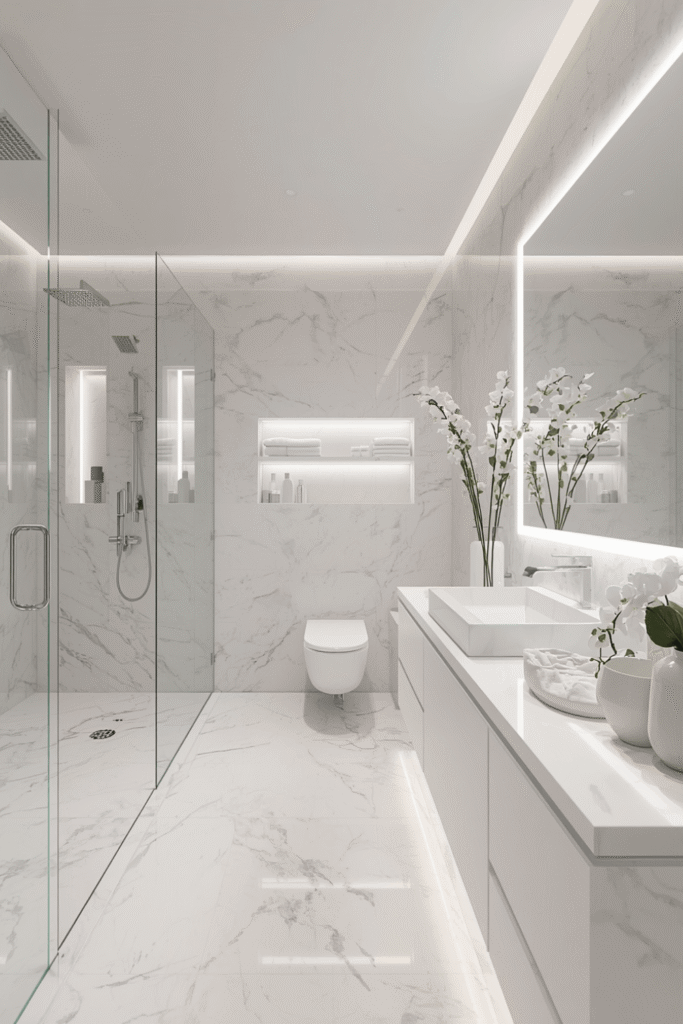 1. Walk In Shower Ideas