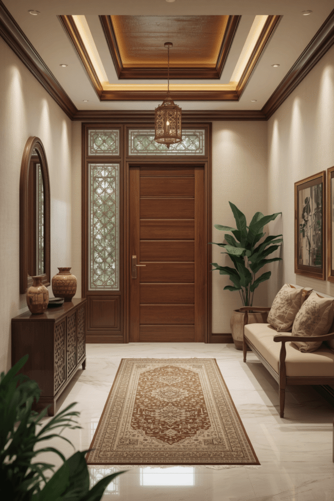 4. Elegant Entryway Design