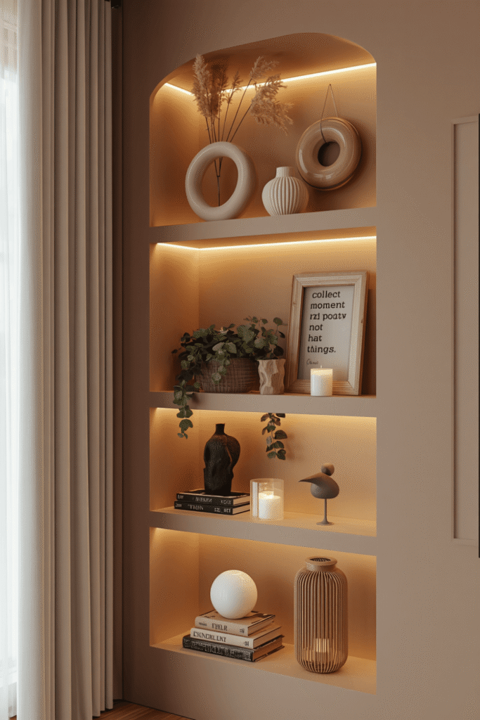 5. Built In Shelving Ideas for Larger Walls