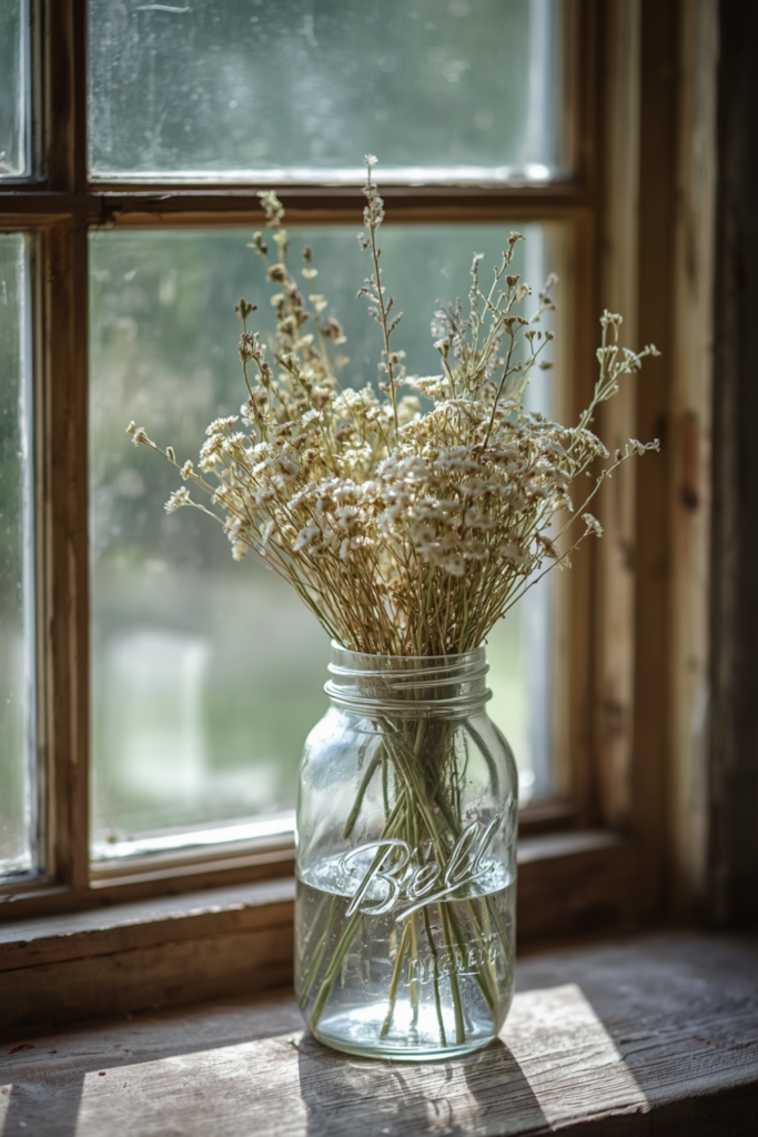 7. How to Preserve Flowers in a Jar