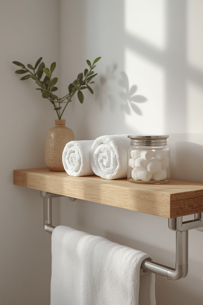 Bathroom Floating Shelf Ideas