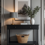 Black Entryway Table Decor Ideas