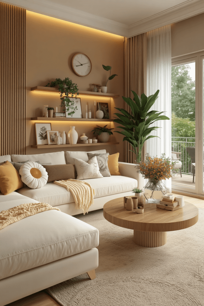 Living Room Shelf Decor That Feels Curated, Not Cluttered