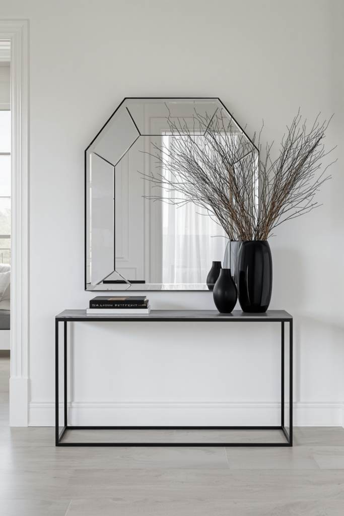 Modern Entryway Table Decor Ideas