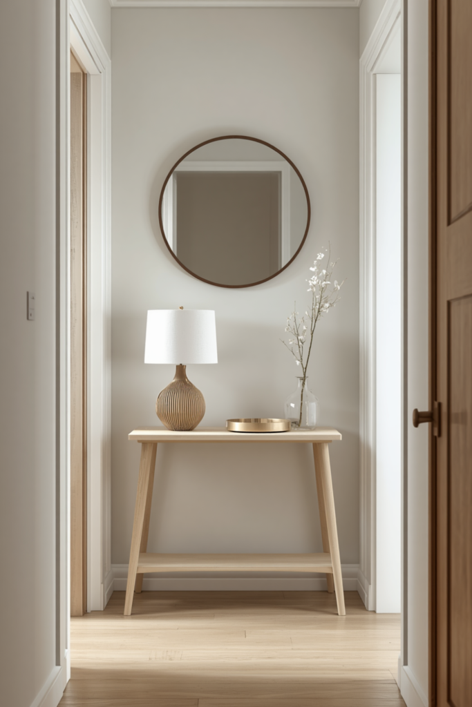 Small Entryway Table Decor Ideas