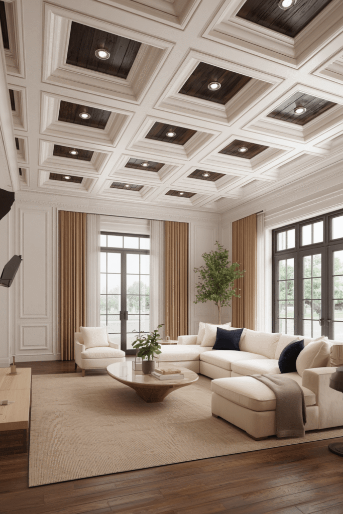 2. Modern Ceiling Design Ideas