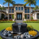 2. Modern Water Feature
