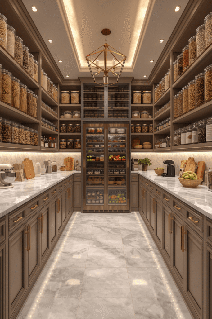 4. Built In Pantry Storage