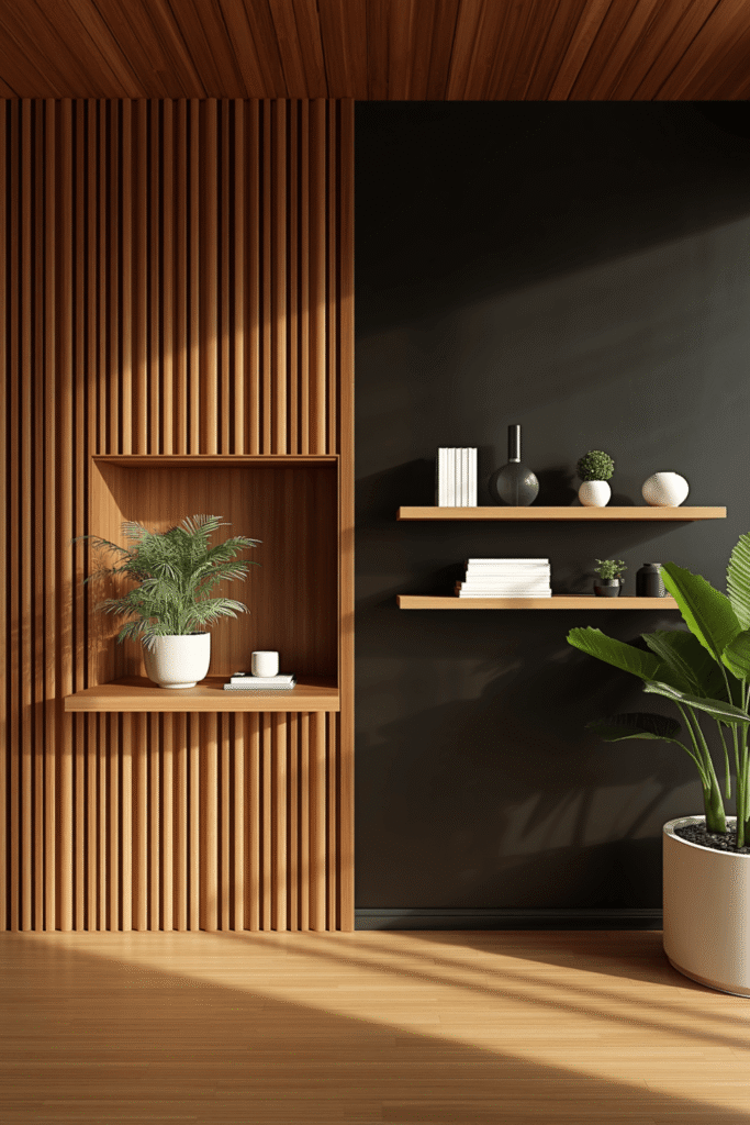 4. Dark Green Wall Decor