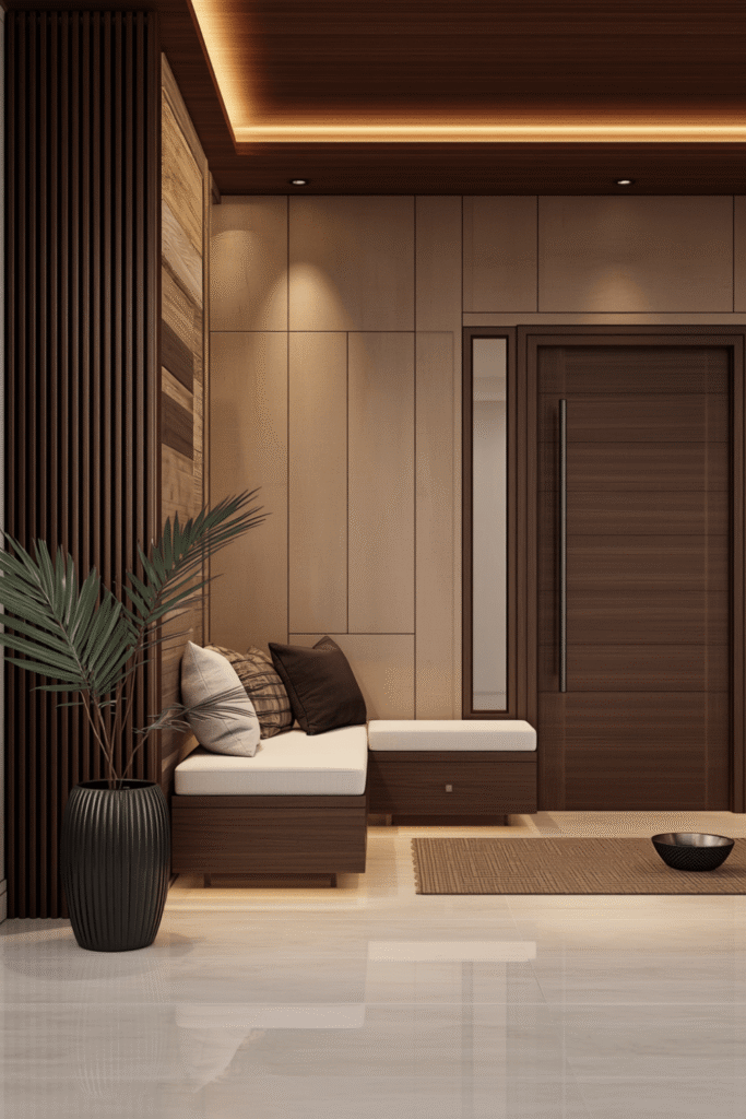 6. Contemporary Entryway Decor