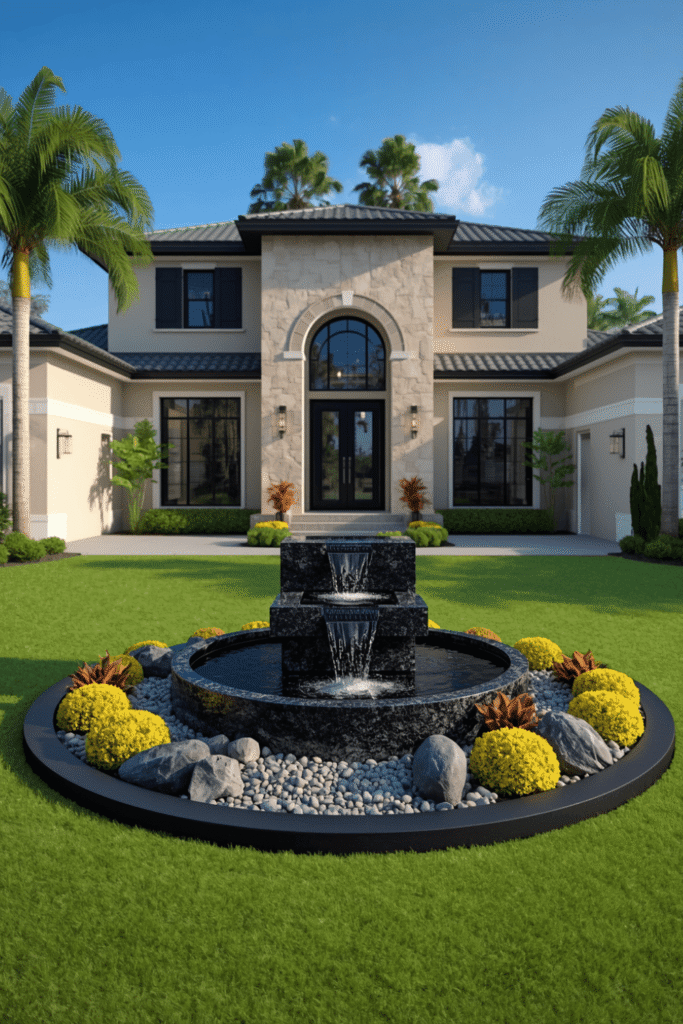 6. Water Feature Landscaping