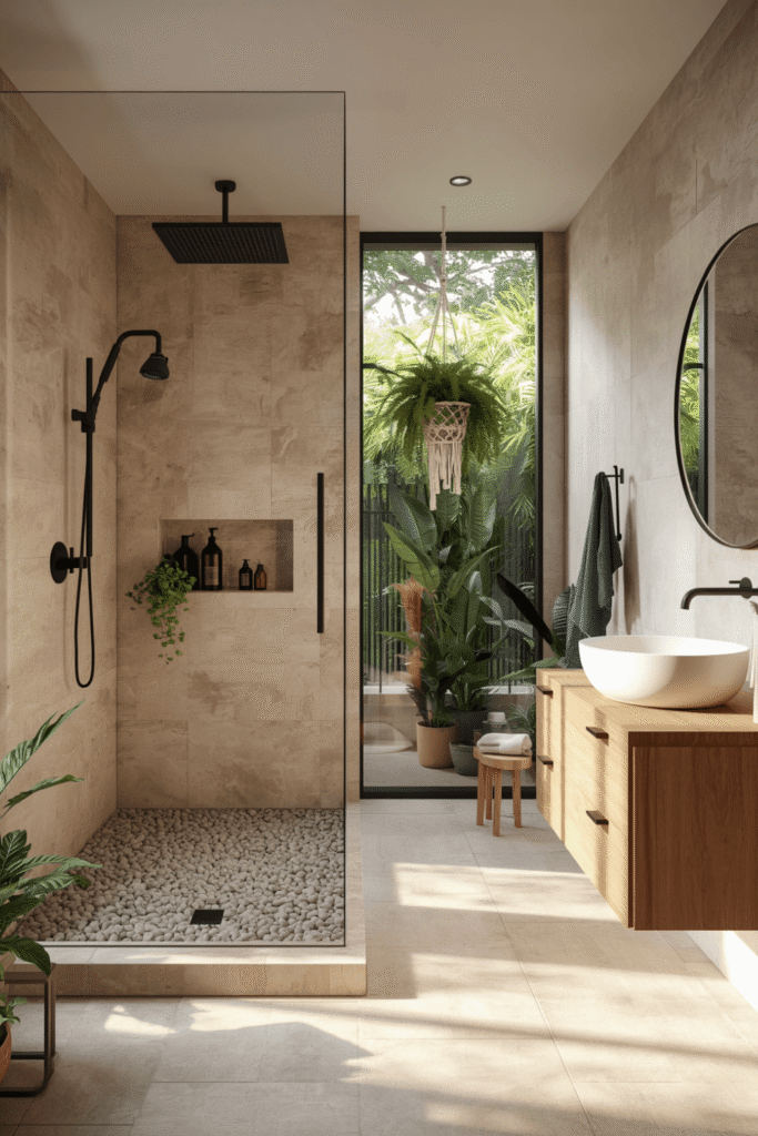 Beige Bathroom Ideas as a Warm, Timeless Base