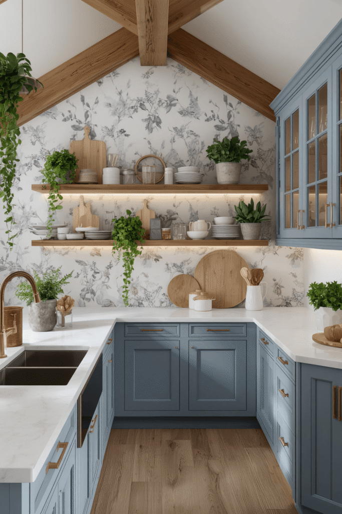 Blue Shaker Cabinets The Style That Never Really Left