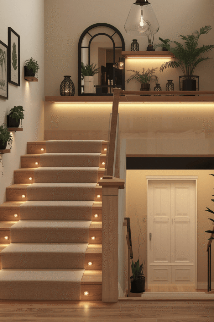 Modern Stairway Decor Beyond Frames