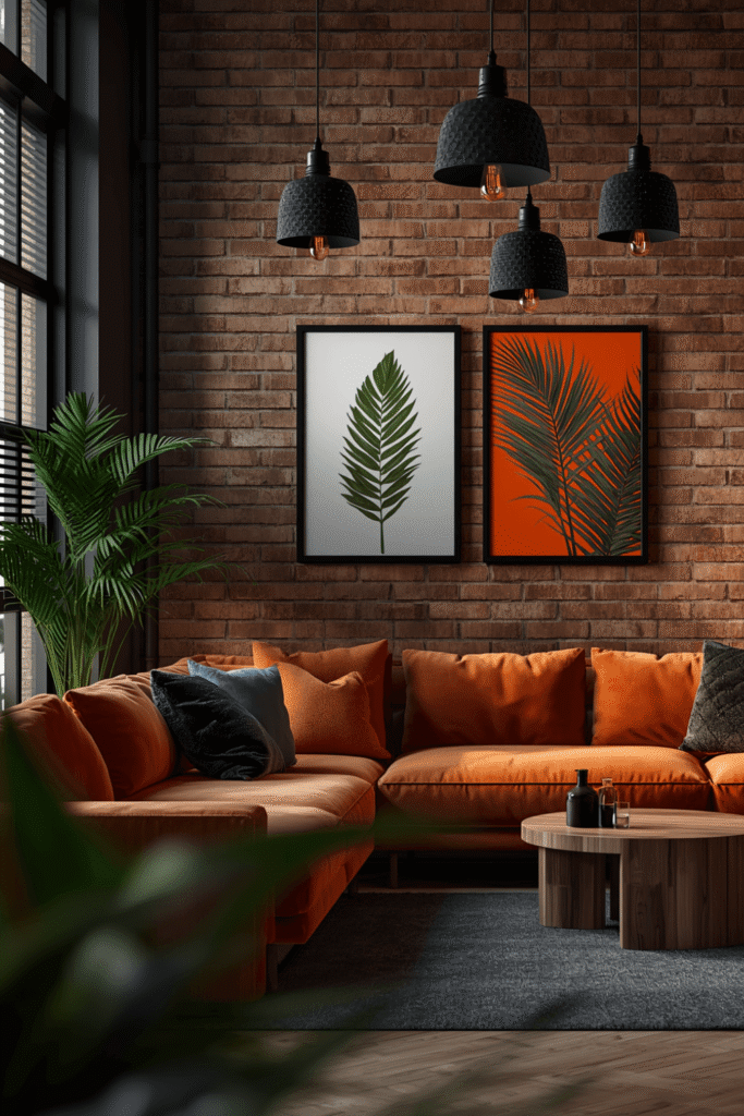 Orange Sofa Living Room Basics Getting the Shade Right