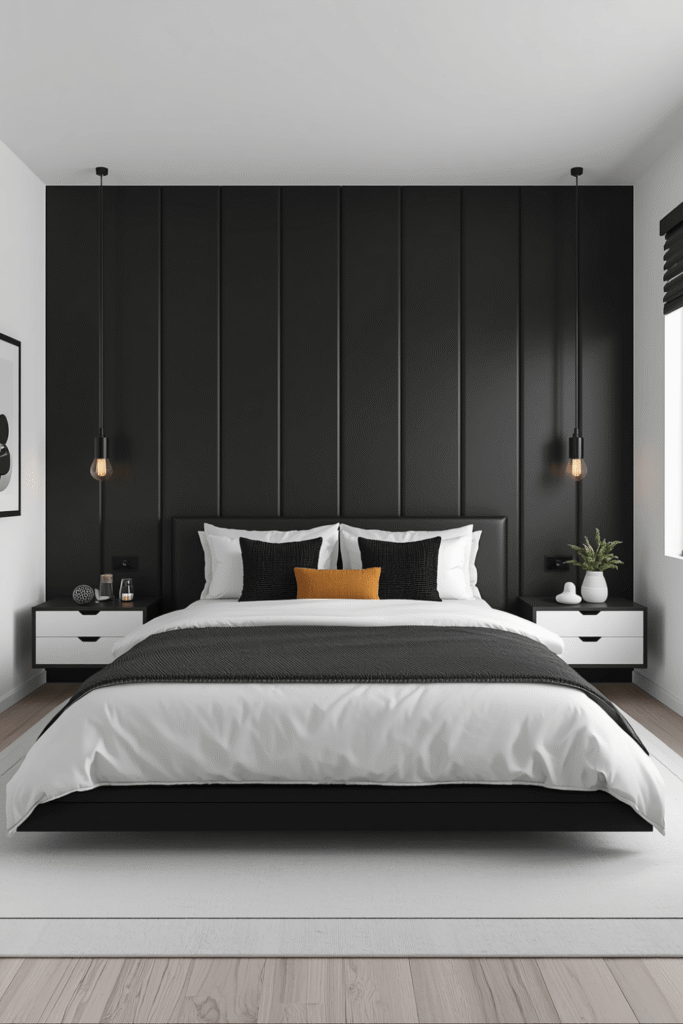 The Black Platform Bed Your Anchor Piece