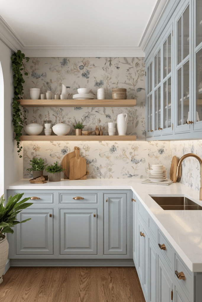 Why Blue Works So Well in a Kitchen