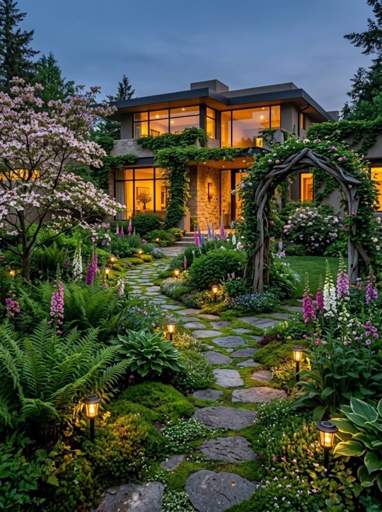 23. Drought-Tolerant Cottage Garden