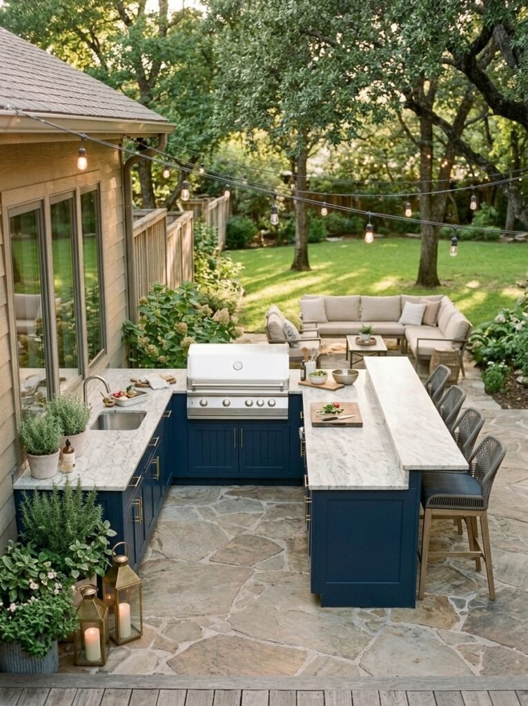 27. Outdoor Kitchen Island