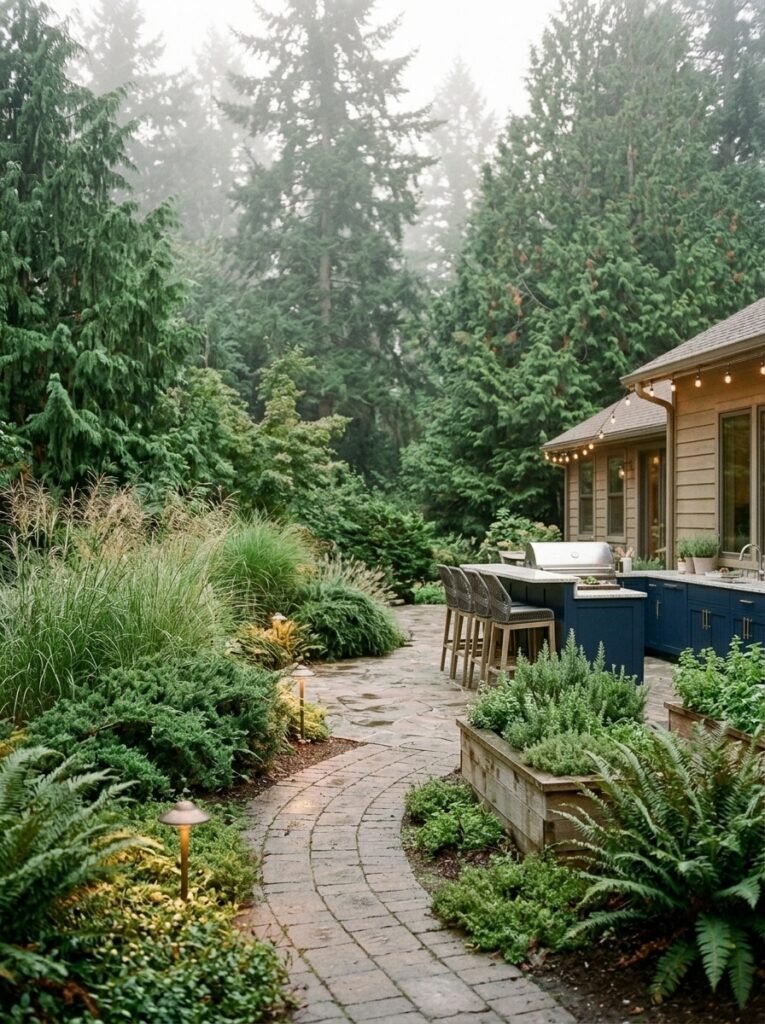 28. Outdoor Kitchen Landscaping