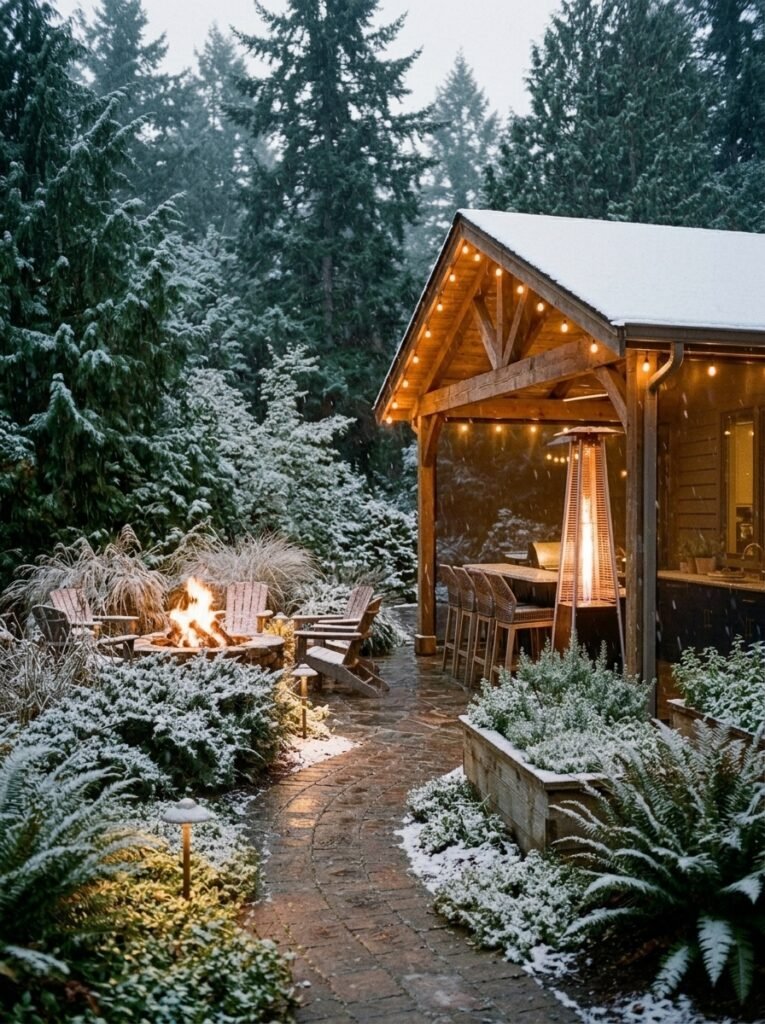 29. Year-Round Outdoor Kitchen