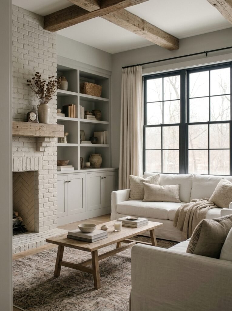 3. Classic Farmhouse, Refined