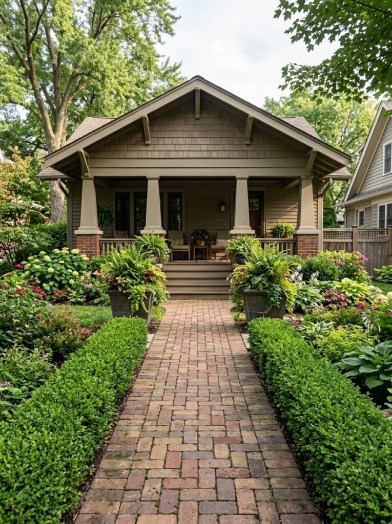 8. A Front Yard Sculpture Garden