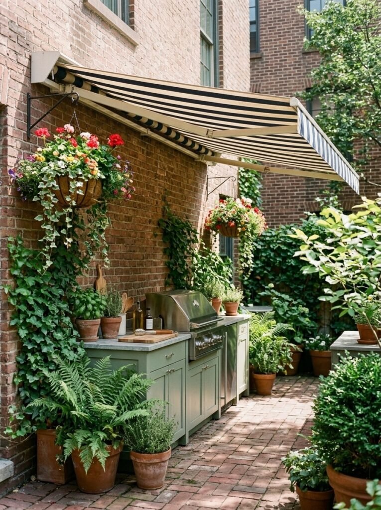 8. Outdoor Kitchen Awning and Canopy