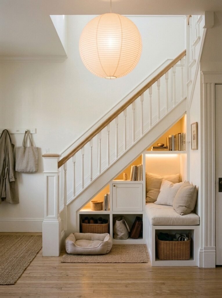 Build an Under-Stairs Niche