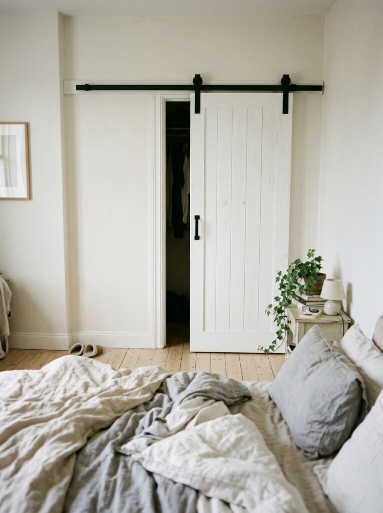 Chevron Closet Doors