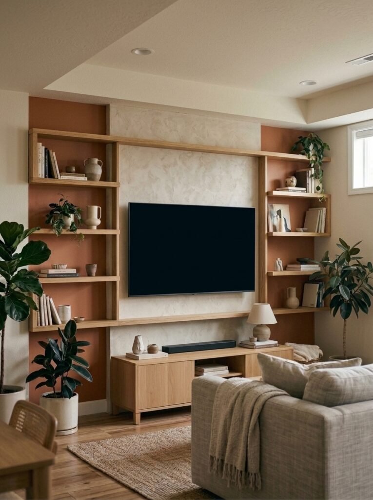 Coastal TV Wall