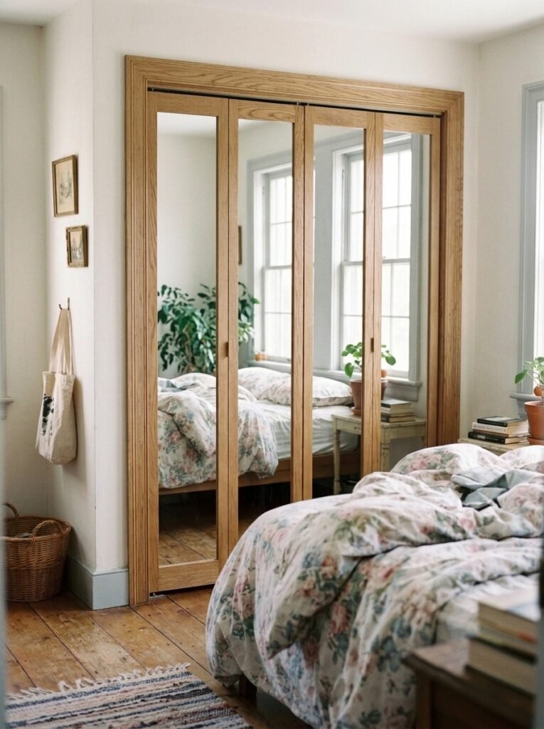 DIY Affordable Closet Doors
