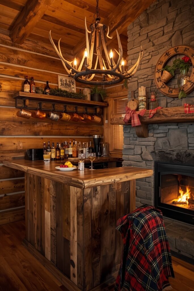 Floating Bar Cabinet