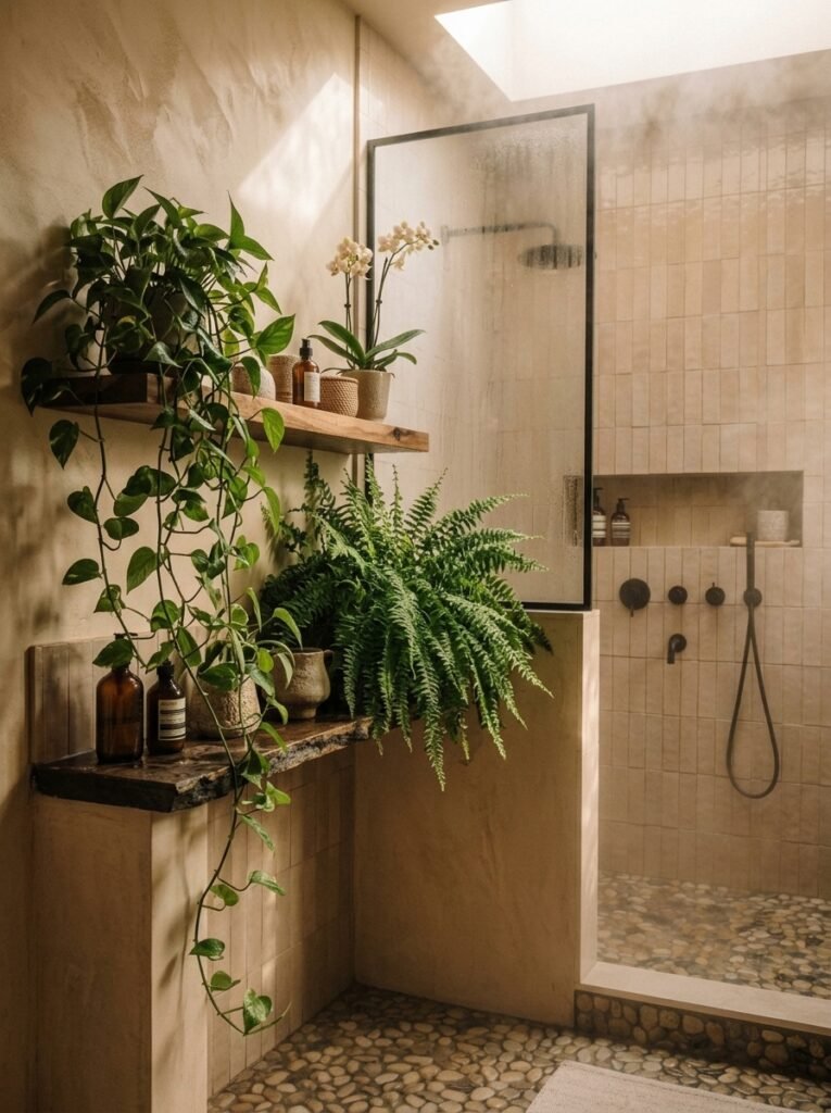 Floating Bathroom Vanity Open Up Space Around Your Shower