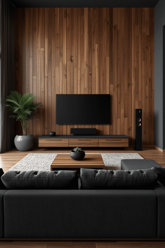 Floating TV Console for a Clean, Modern Look