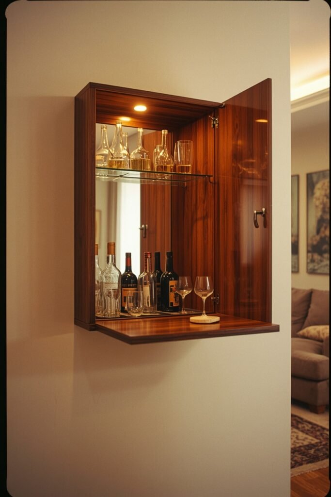 Home Bar Shelving Ideas Open, Glass, and Built-In Bar Shelves