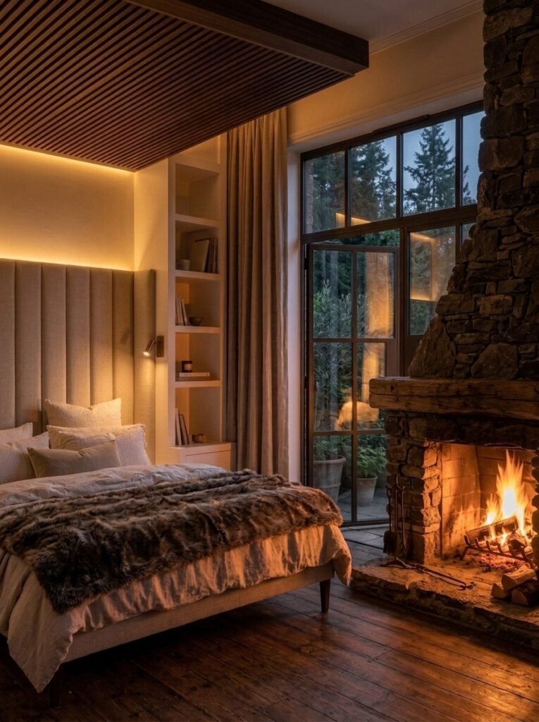 Install a Bedroom Fireplace