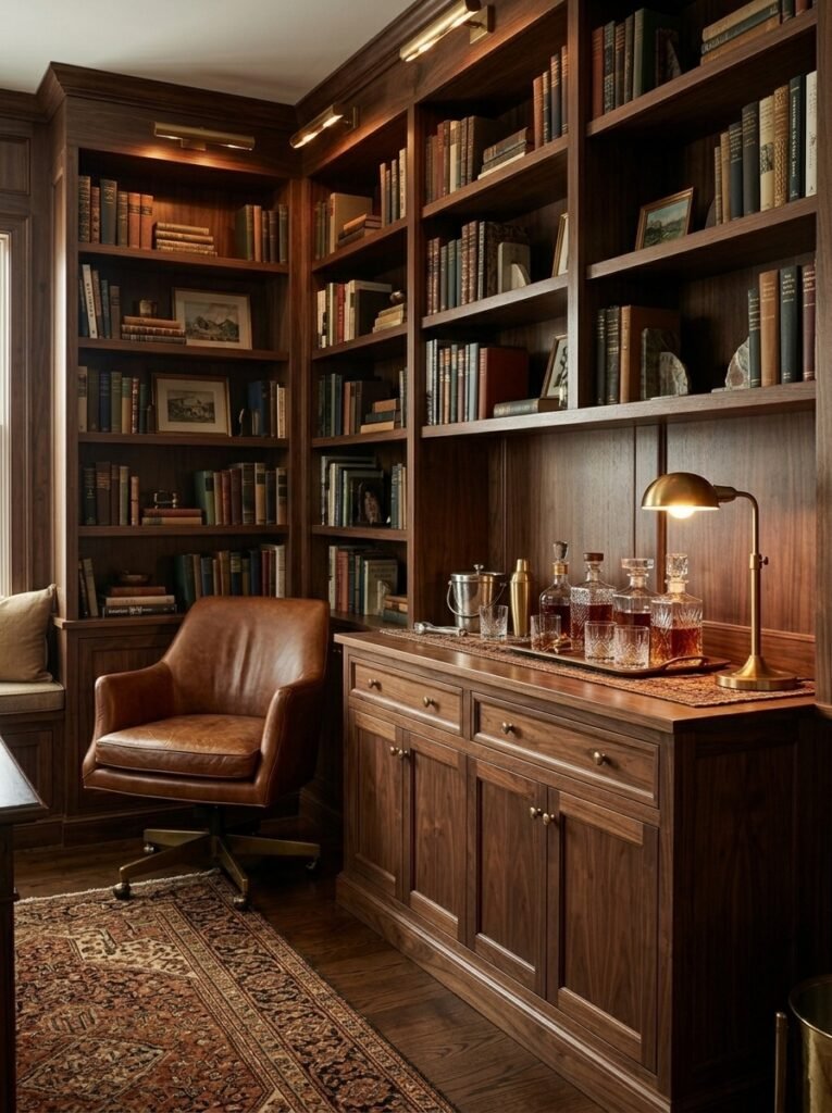 Living Room Bar Sideboard and Console Bar Ideas for Entertaining