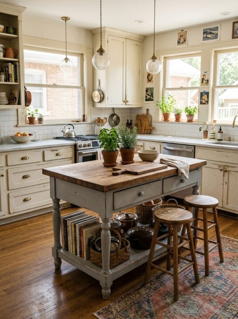 Makeshift Kitchen Island