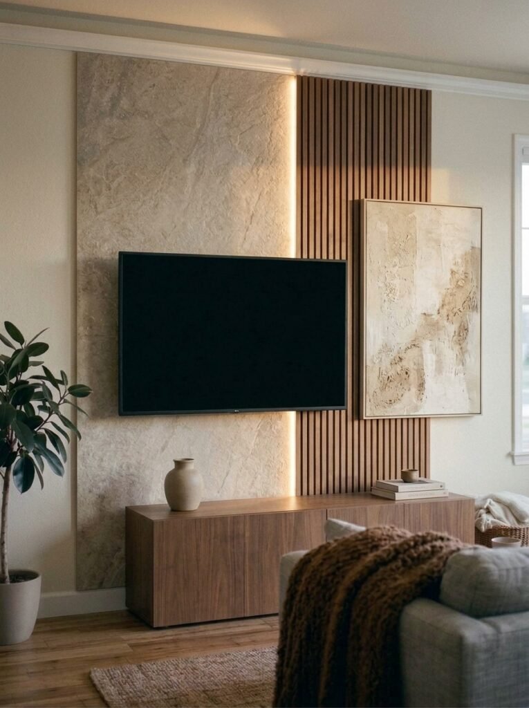 Modern TV Wall