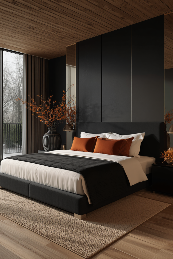 Orange Bedroom Decor Beyond Just Textiles