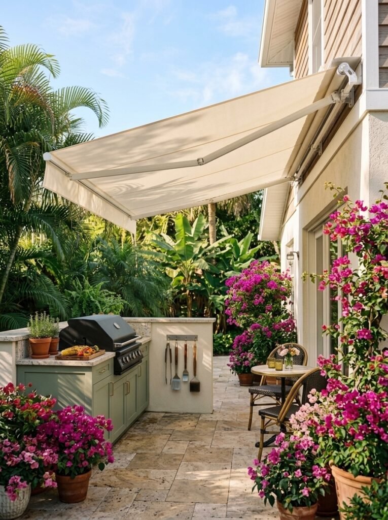 Outdoor Kitchen Awning