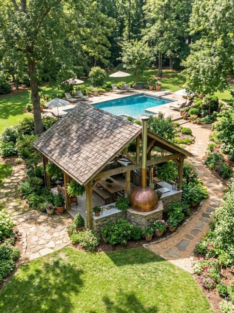 Outdoor Kitchen Pavilion