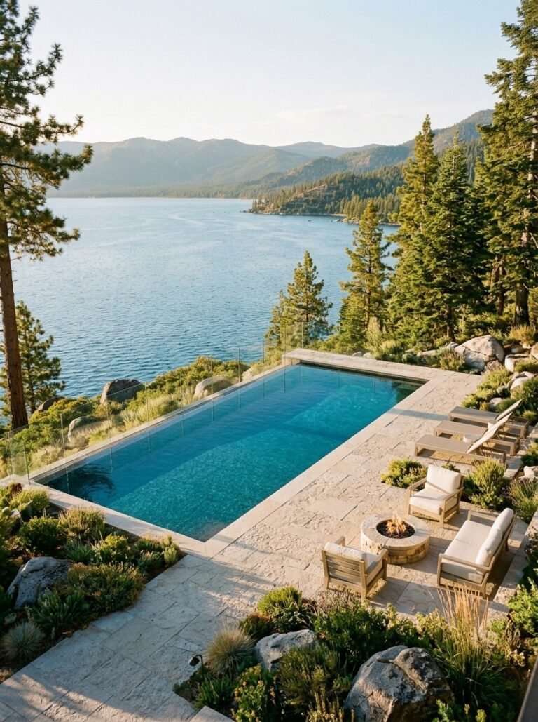 Pool With a View