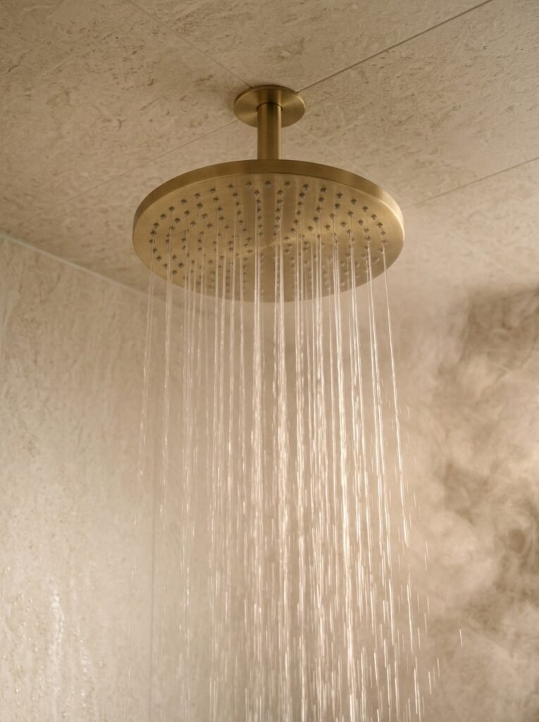 Rainfall Shower Design for a True Spa Moment