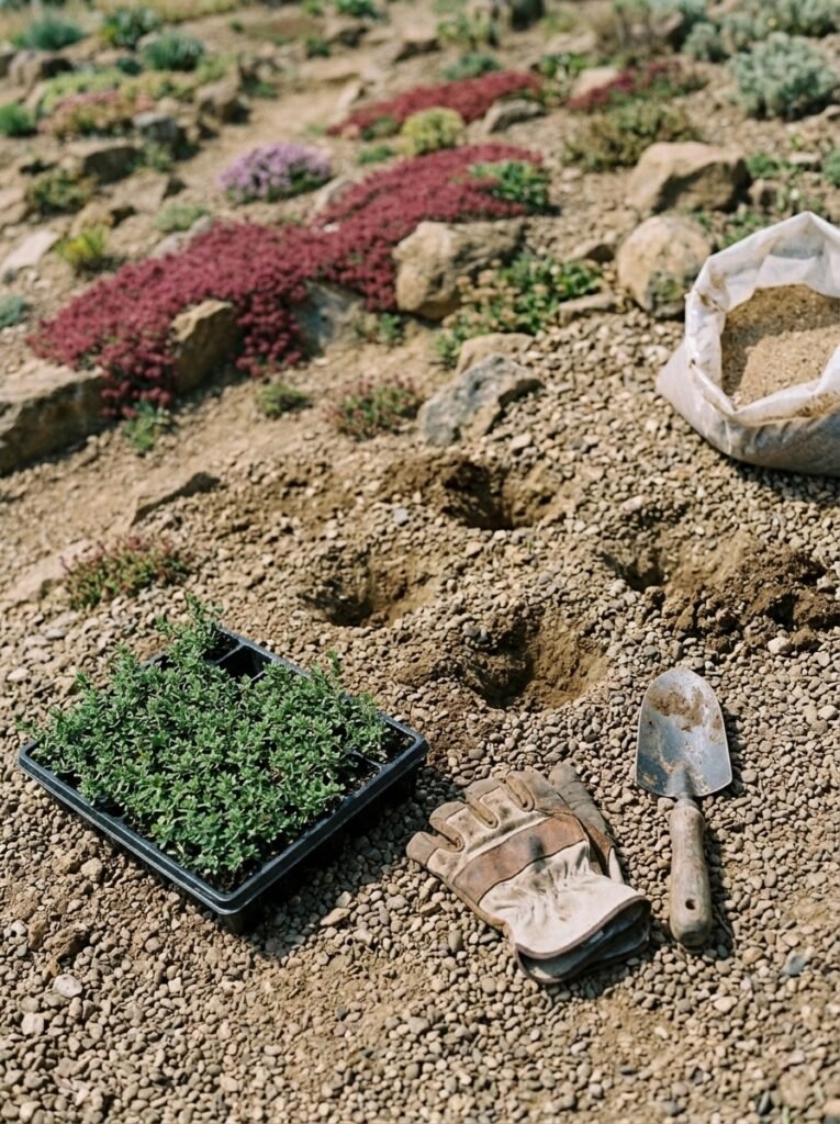 Red Creeping Thyme Seeds vs Plugs vs Division