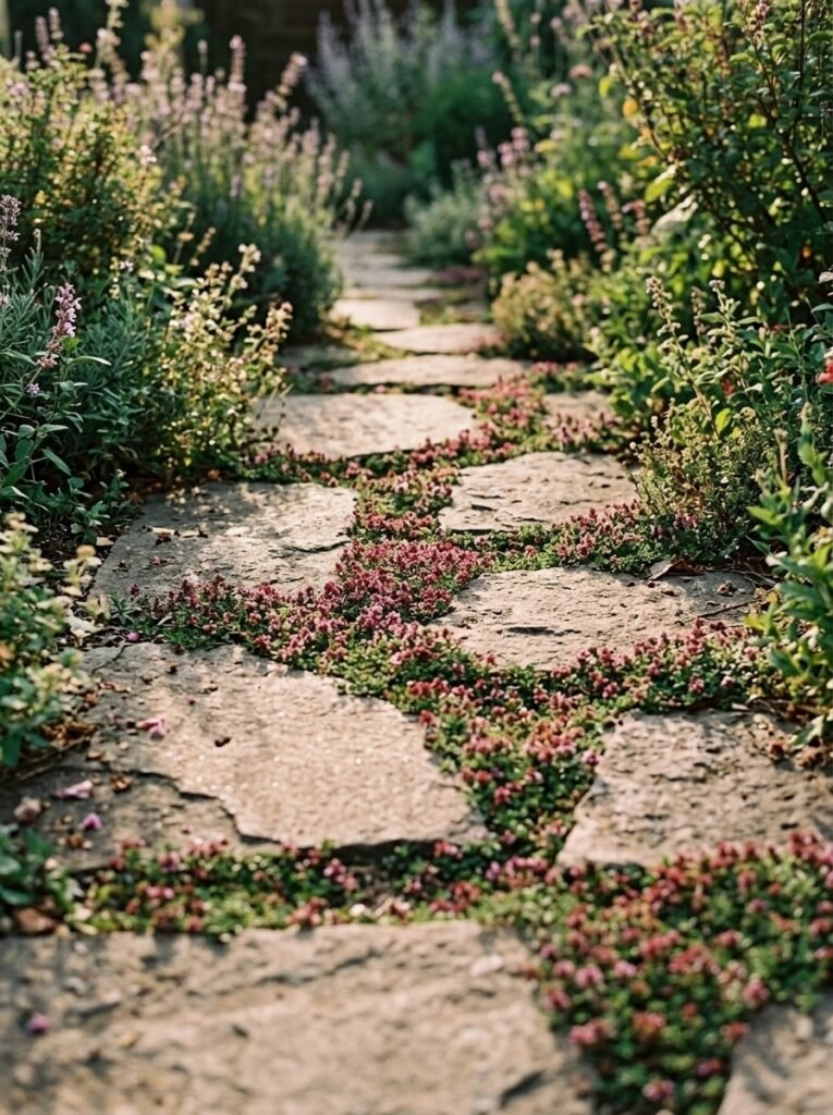 Red Creeping Thyme in Colorado and Other Dry, Cold Climates