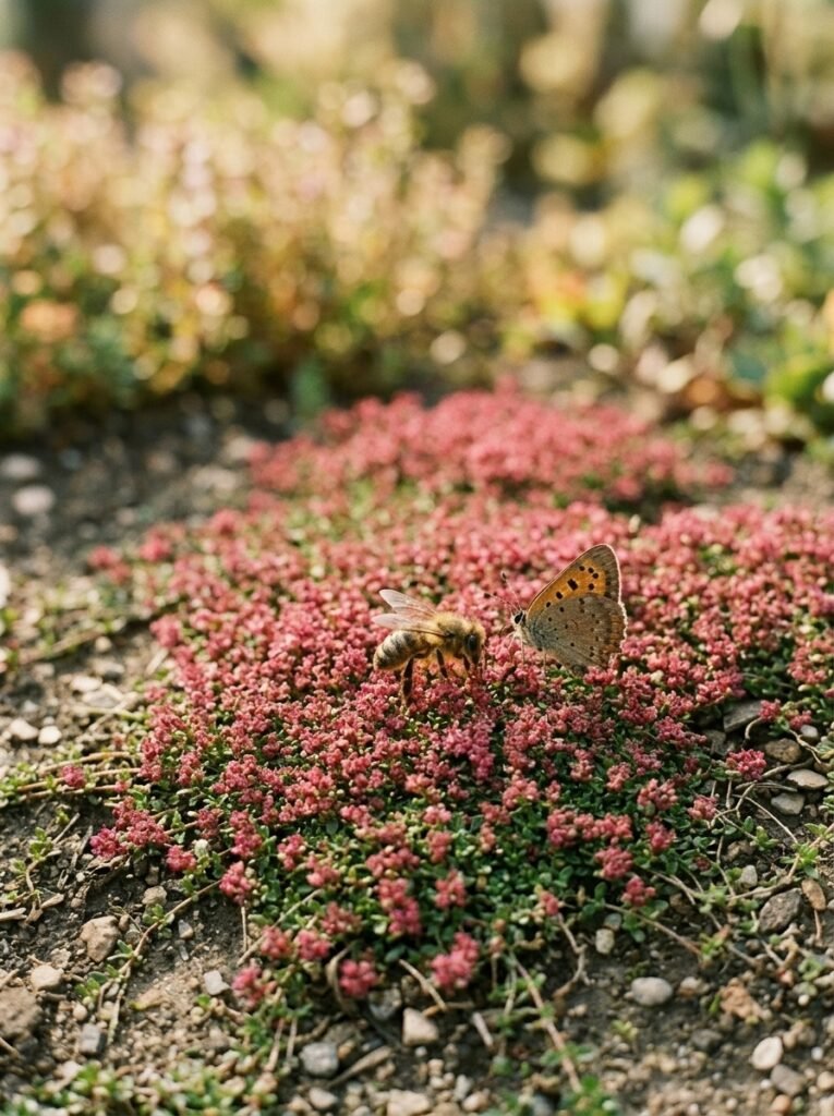 Red Creeping Thyme vs Purple Creeping Thyme